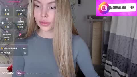 Marmalade Fox online show from 02.16.26