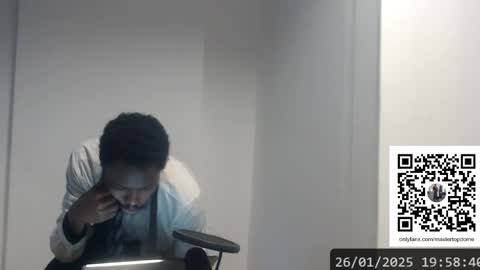 Snapshot of masterdomfuck chatting on 01.26.25 Masterdomfuck online show from 01.26.25