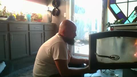 Snapshot of masterdurt chatting on 02.02.25 The Big Duurty online show from 02.02.25