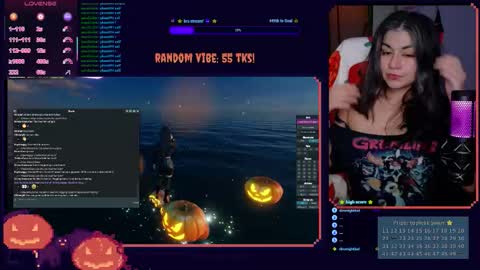 Snapshot of maudlinbrat chatting on 10.25.25 maudLin online show from 10.25.25