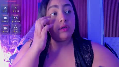 Snapshot of mayacurvy chatting on 10.14.25 MAY online show from 10.14.25