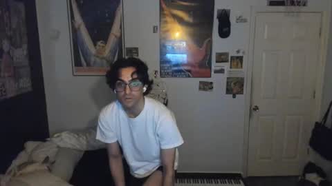 Snapshot of mechaf chatting on 11.01.25 Late Night Video Games Art online show from 11.01.25