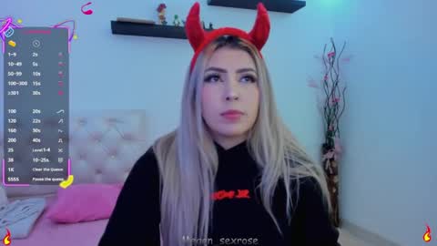 Snapshot of megan_sexrose chatting on 05.21.26 Megan rose online show from 05.21.26