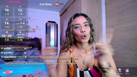 Snapshot of meganadriels96 chatting on 11.07.25 M E G A N online show from 11.07.25