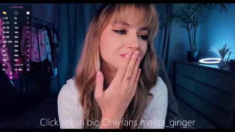 Snapshot of melisa_ginger chatting on 10.29.25 Im Melisa 3 online show from 10.29.25