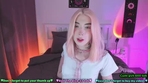 Snapshot of melissaober chatting on 10.29.25 Melissa or abbreviated Mel or Lis online show from 10.29.25