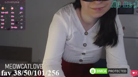 Snapshot of meowcatlove chatting on 03.11.25 meowcatlove online show from 03.11.25