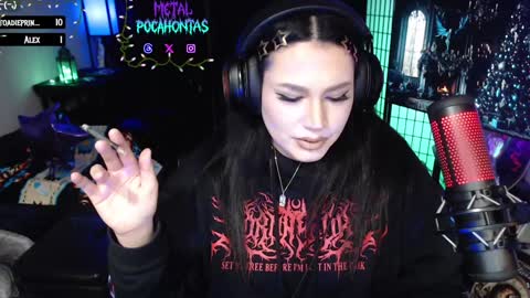 MetalPocahotass online show from 12.28.24