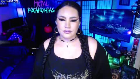 Snapshot of metalpocahotass chatting on 11.14.25 MetalPocahotass online show from 11.14.25