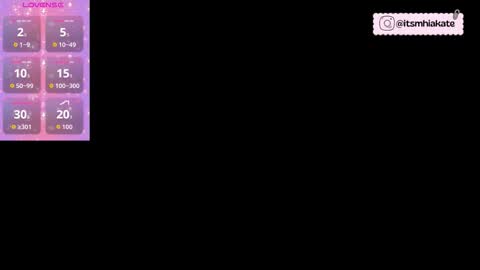 Mhia Kate online show from 11.11.25