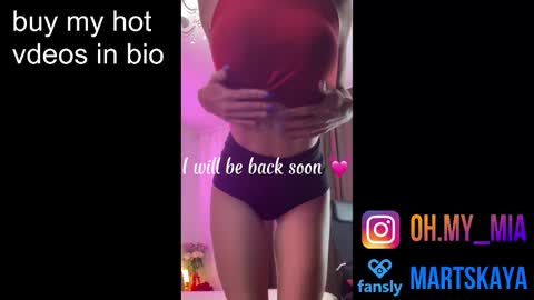 Mia Martskaya online show from 09.25.25