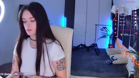 Snapshot of mila_nox chatting on 10.24.25 Sasha online show from 10.24.25