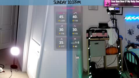 Snapshot of milavalentinax chatting on 12.30.24 Mila Valentina online show from 12.30.24