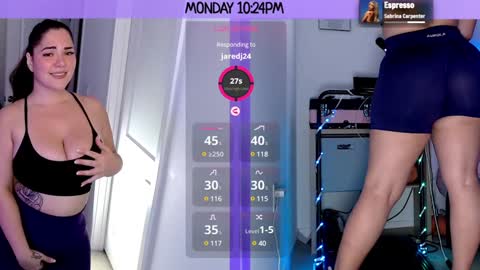 Snapshot of milavalentinax chatting on 01.07.25 Mila Valentina online show from 01.07.25