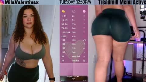 Mila Valentina online show from 03.03.26