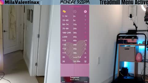 Mila Valentina online show from 03.17.26