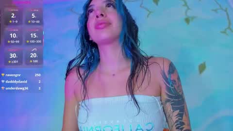 Snapshot of miss_evans_ chatting on 10.21.25 miss_evans_ online show from 10.21.25