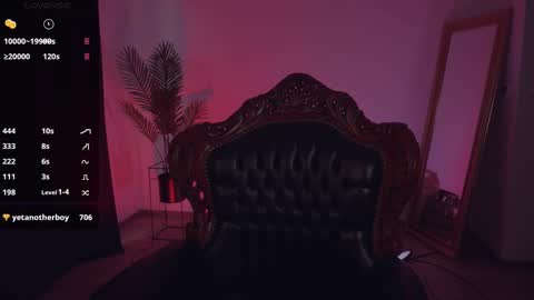 Snapshot of missmerciless chatting on 02.19.25 LUXXANDRA online show from 02.19.25