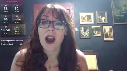 Snapshot of mistressthrope chatting on 10.24.25 MistressThrope online show from 10.24.25