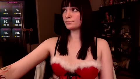 Snapshot of morguepuppy chatting on 12.24.24 Zoey T online show from 12.24.24