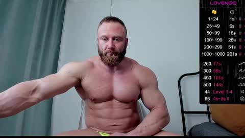 Snapshot of musscle_king chatting on 05.31.26 Artemius online show from 05.31.26