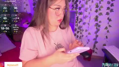 Snapshot of myla_mayfield chatting on 09.13.25 Myla online show from 09.13.25