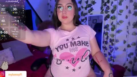 Snapshot of myla_mayfield chatting on 09.16.25 Myla online show from 09.16.25