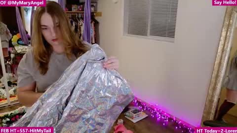 Snapshot of mymaryangel chatting on 02.16.26 mymaryangel online show from 02.16.26