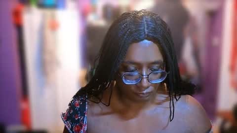 Snapshot of naomifux chatting on 10.22.25 Naomi online show from 10.22.25