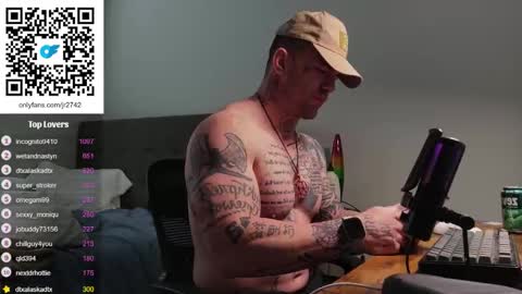 Snapshot of natecastlejr chatting on 02.23.26 Nate online show from 02.23.26