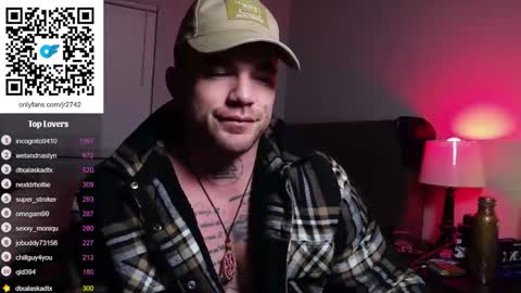 Snapshot of natecastlejr chatting on 02.24.26 Nate online show from 02.24.26