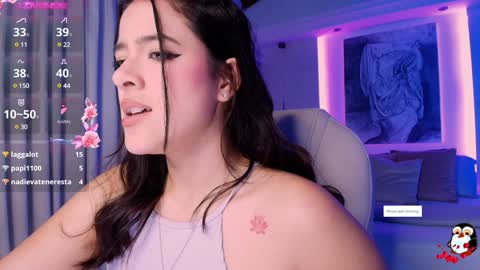 Snapshot of nathalie_rivers chatting on 02.05.25 NATHALIE online show from 02.05.25