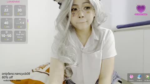 Snapshot of neko_nancy08 chatting on 10.29.25 Nancy no baby bb....or other name online show from 10.29.25