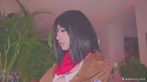 Snapshot of nekyra_san chatting on 12.14.24 Mely Birthday party saturday night BYO online show from 12.14.24