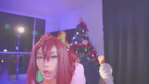 Snapshot of nekyra_san chatting on 12.21.24 Mely Birthday party saturday night BYO online show from 12.21.24