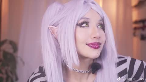 Snapshot of nekyra_san chatting on 11.13.25 Mely Birthday party saturday night BYO online show from 11.13.25