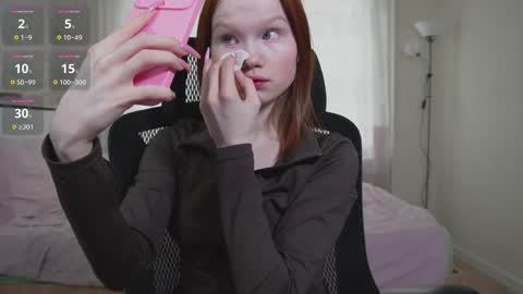 Snapshot of nellie_baby chatting on 04.24.26 Nellie online show from 04.24.26