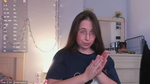 Snapshot of neonquack chatting on 12.13.24 Riley online show from 12.13.24