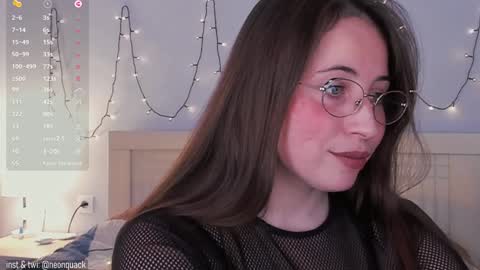 Snapshot of neonquack chatting on 12.29.24 Riley online show from 12.29.24