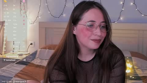 Snapshot of neonquack chatting on 12.29.24 Riley online show from 12.29.24