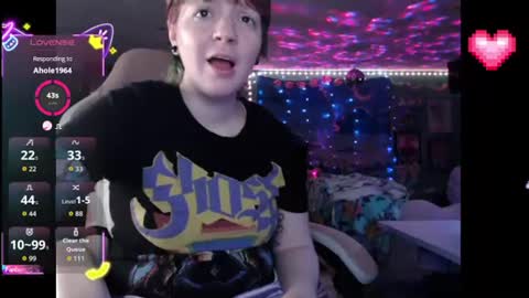 Snapshot of nerdy_squirty chatting on 07.20.26 NerdySquirty online show from 07.20.26