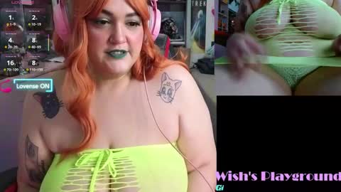 Snapshot of nevermakeawish chatting on 10.03.25 Wishs Playground online show from 10.03.25