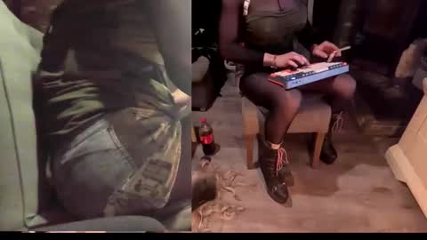 Snapshot of newwetcouple chatting on 01.19.26 NylonHeelFreaks online show from 01.19.26