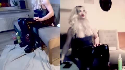 Snapshot of newwetcouple chatting on 02.16.26 NylonHeelFreaks online show from 02.16.26