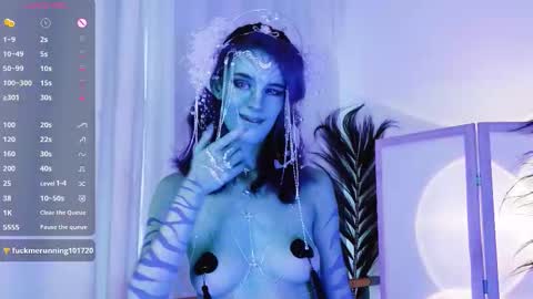 Snapshot of nicavelvet chatting on 11.21.25 Auralana online show from 11.21.25