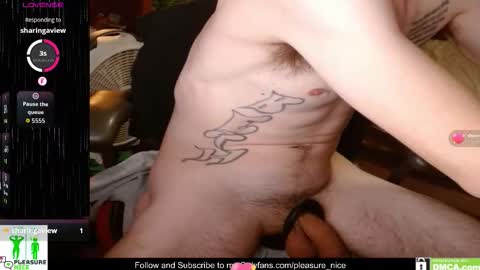 Nick Pleasure Nice online show from 01.08.26