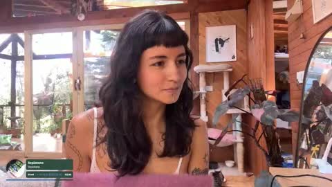 Snapshot of nina_just chatting on 10.23.25 Nina. online show from 10.23.25