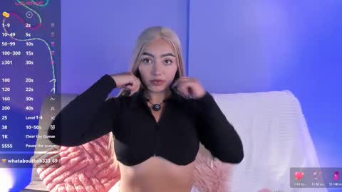 Snapshot of ninaangel6 chatting on 02.23.26 Nina Angel online show from 02.23.26