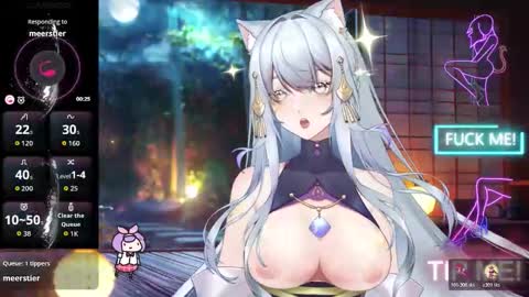 Nyxie online show from 10.23.25