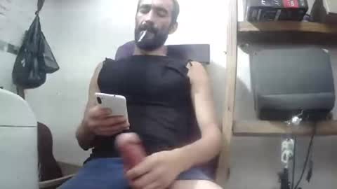 Snapshot of onfirebigman chatting on 01.22.25 Giorgeo Armani online show from 01.22.25